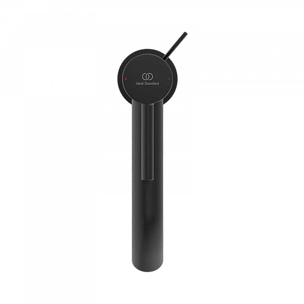 Baterie pentru lavoar cu pipa inalta CERALINE Negru Ideal Standard [3]