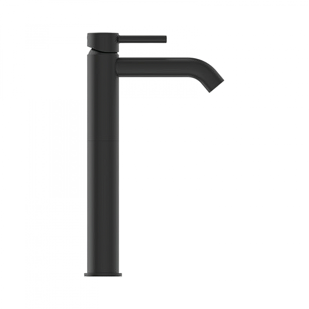 Baterie pentru lavoar cu pipa inalta, tip Vessel CERALINE Negru Ideal Standard [2]