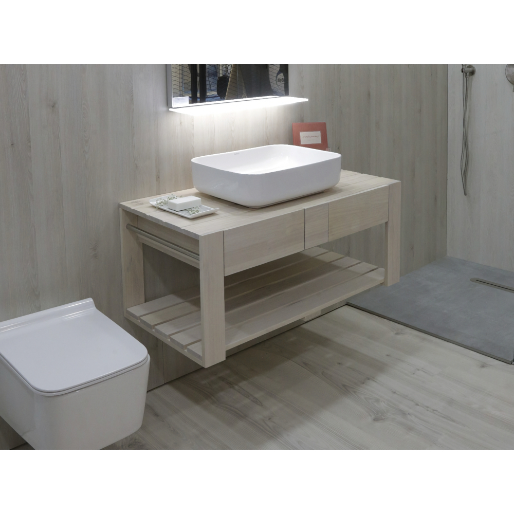 Mobilier baie Bathco PALLET CABINET 80 din lemn 800x500x430 mm [5]