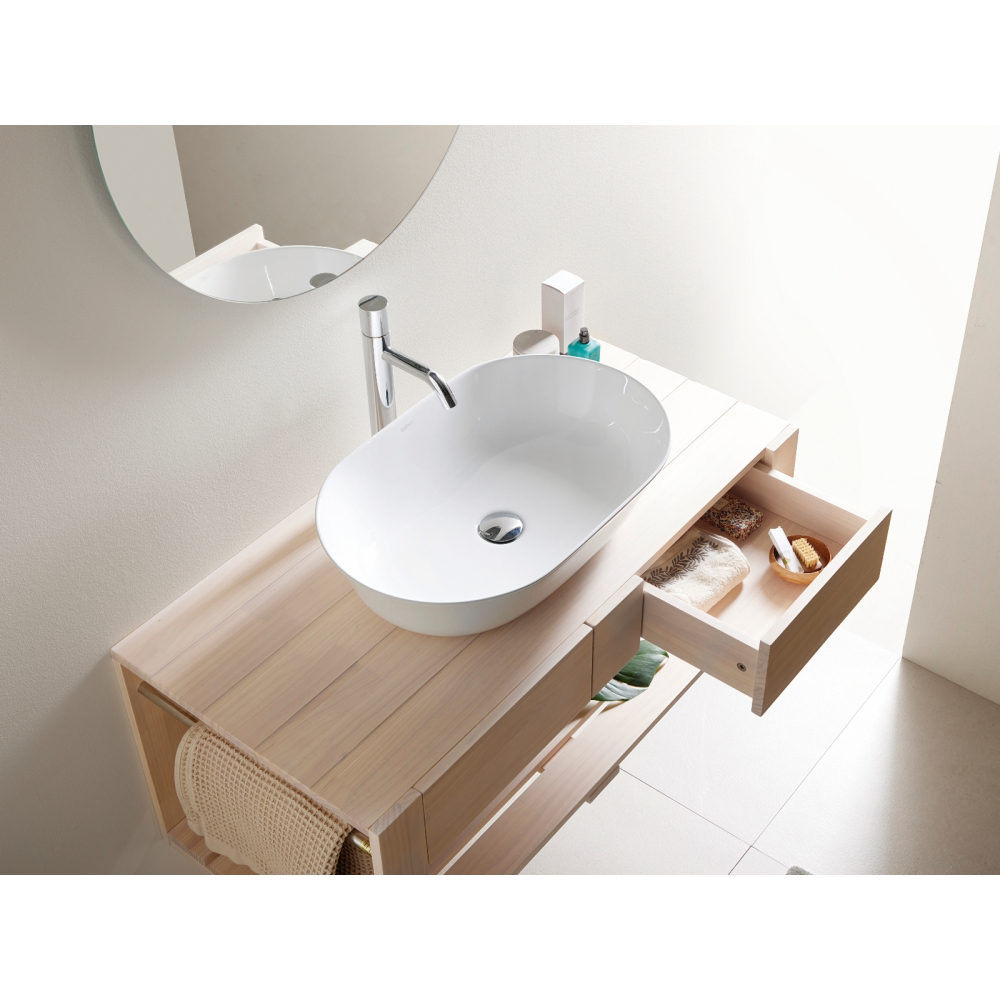Mobilier baie Bathco PALLET CABINET 80 din lemn 800x500x430 mm [4]