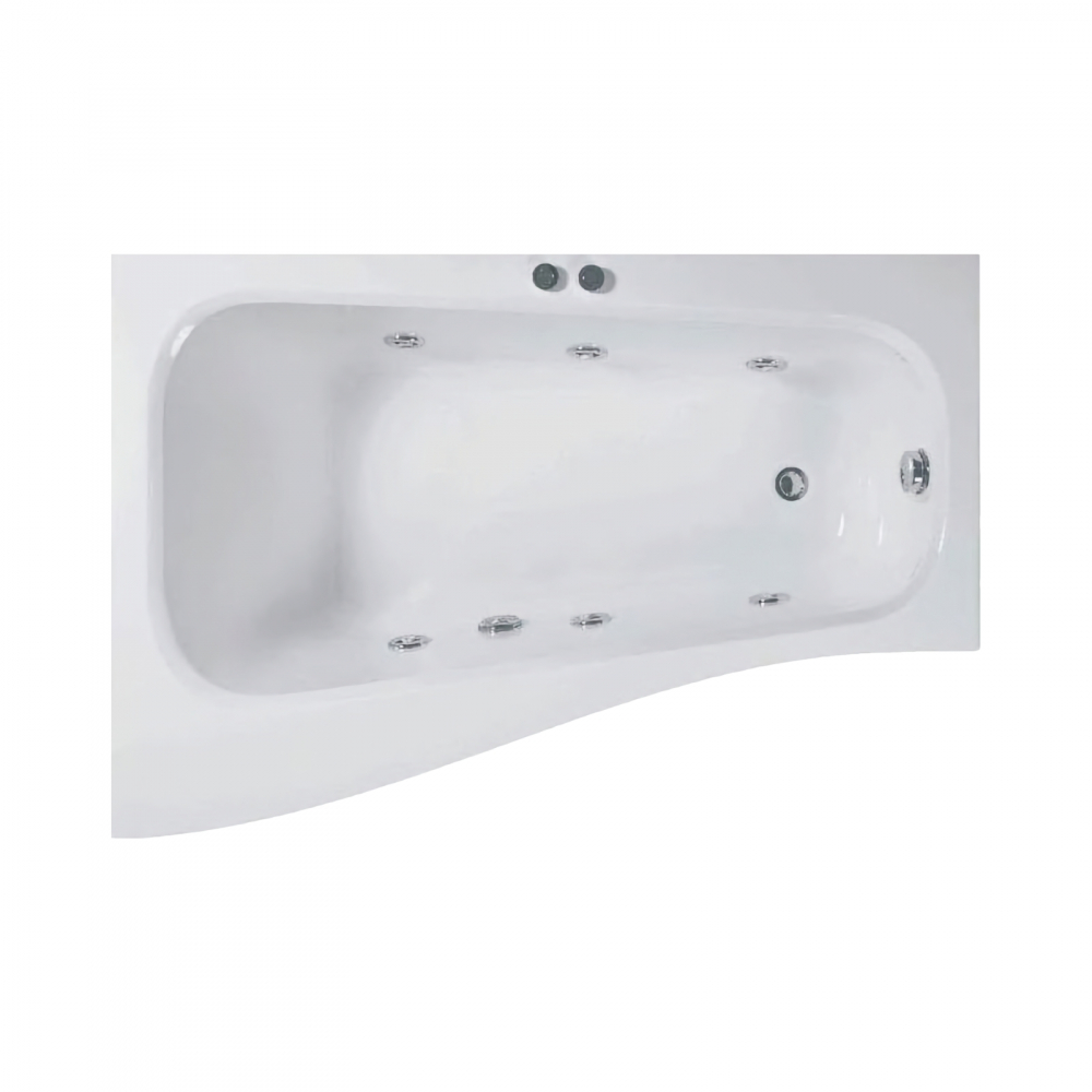 Cada de baie asimetrica dreapta SENSO Hidro 150 x 100 x 70 cm Belform [1]