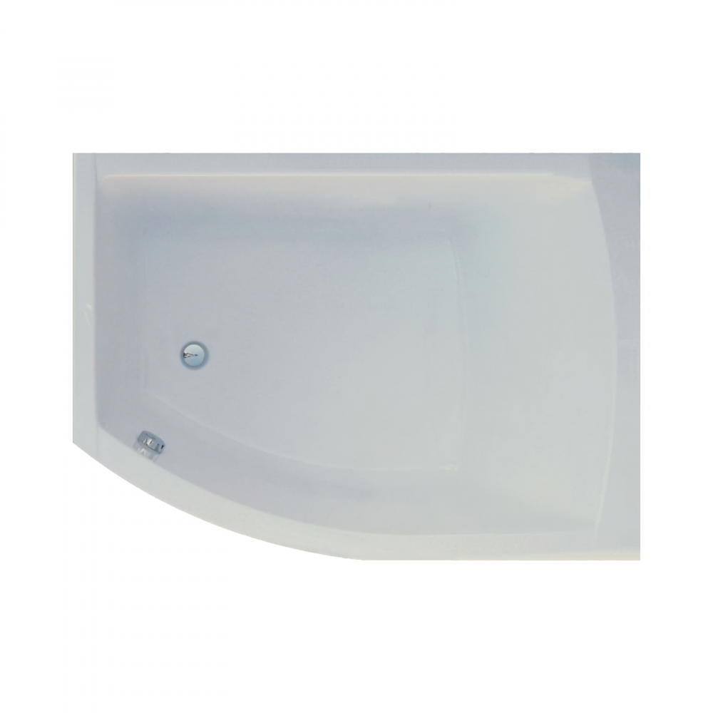 Cada de baie asimetrica stanga MAGNUS 160 x 115 x 80 cm Belform [1]