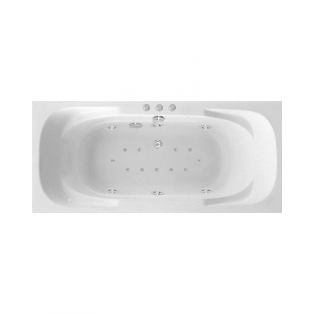Cada de baie BELLA Hidro Air 180 x 80 x 41 cm Belform [1]