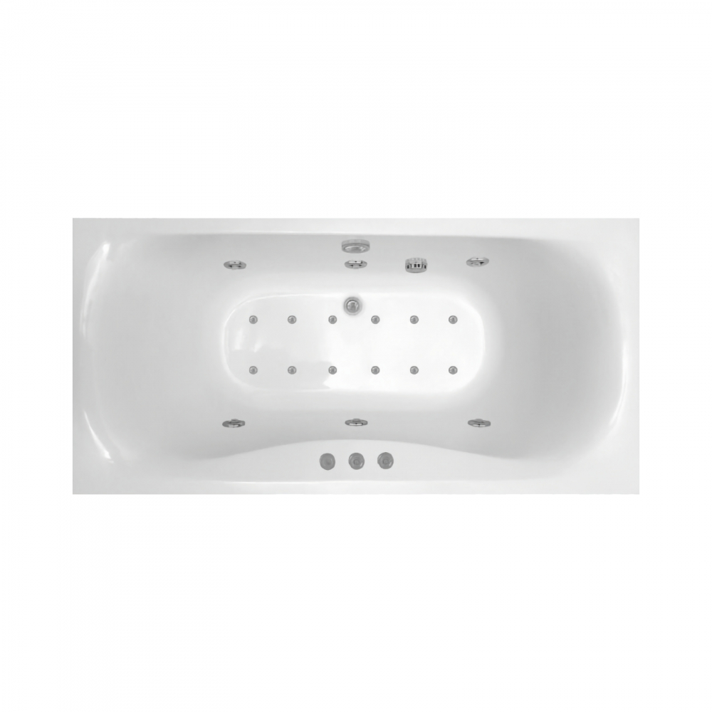 Cada de baie EMOTION Hidro Air 180 x 90 x 46 cm Belform [1]