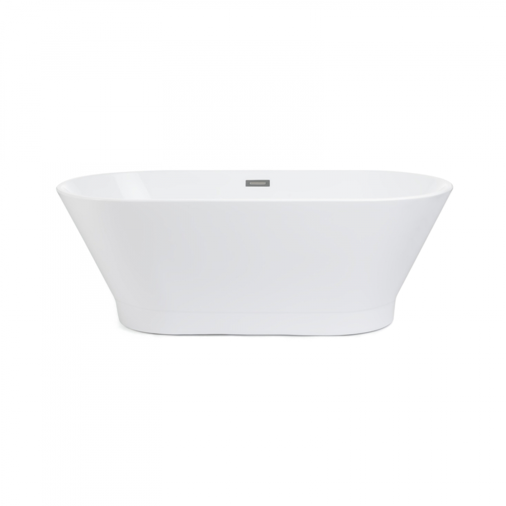 Cada de baie freestanding Oslo, alb 170 x 80 x 60 cm Fibrex [2]