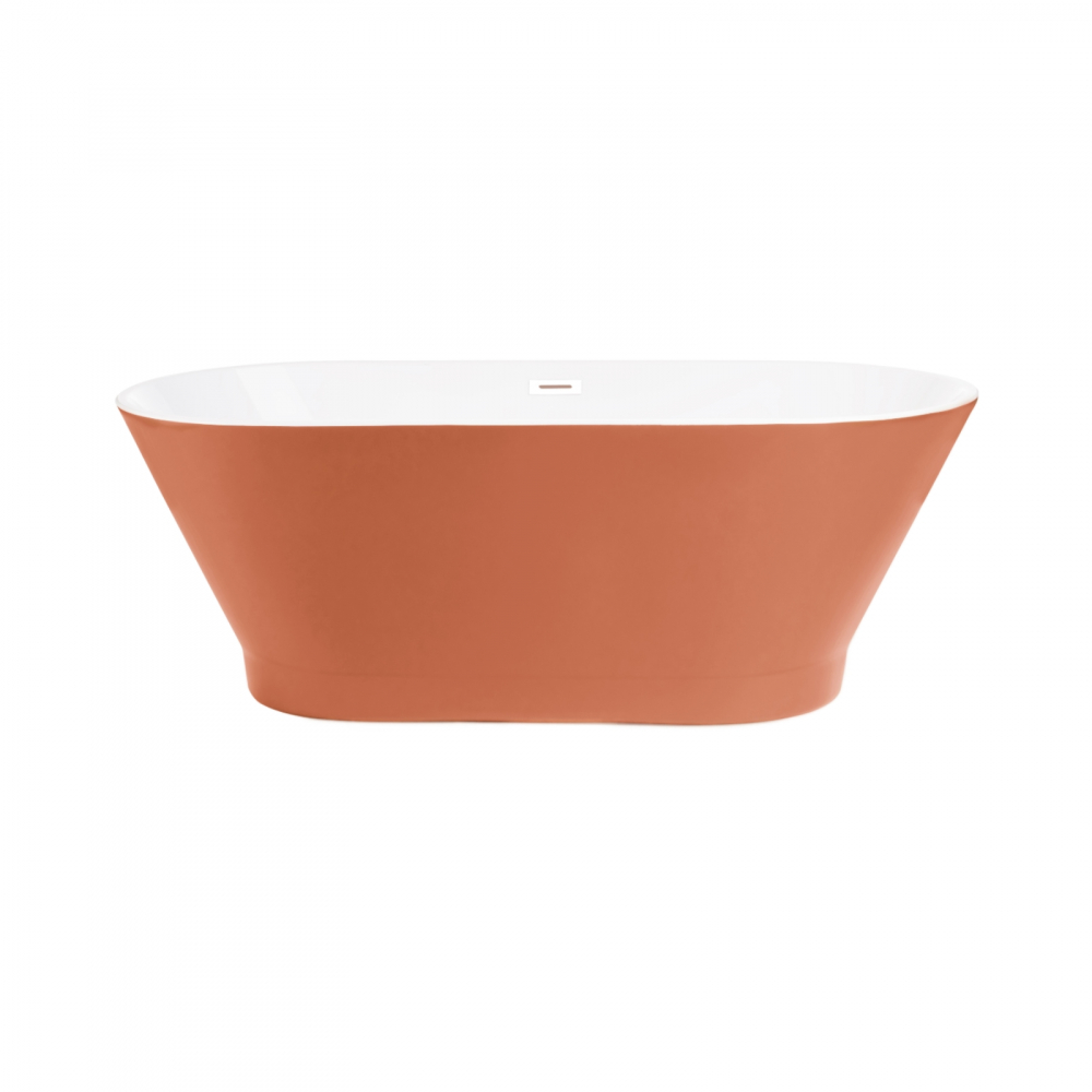Cada de baie freestanding Oslo, beige red 170 x 80 x 60 cm Fibrex [2]