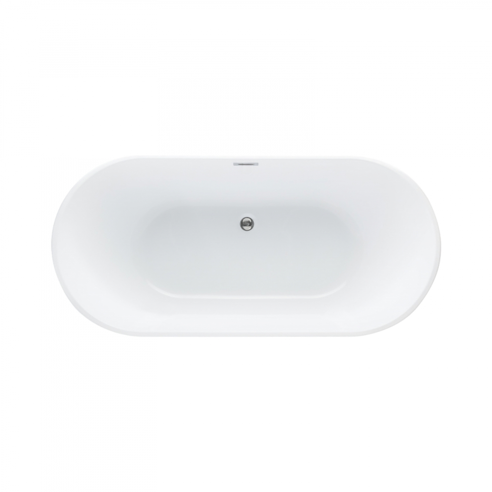 Cada de baie freestanding Oslo, gri antracit 170 x 80 x 60 cm Fibrex [3]