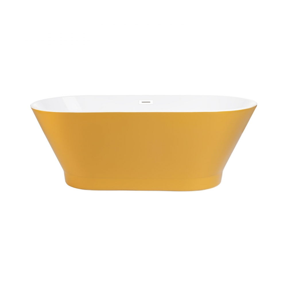 Cada de baie freestanding Oslo, Limonit 170 x 80 x 60 cm Fibrex [2]