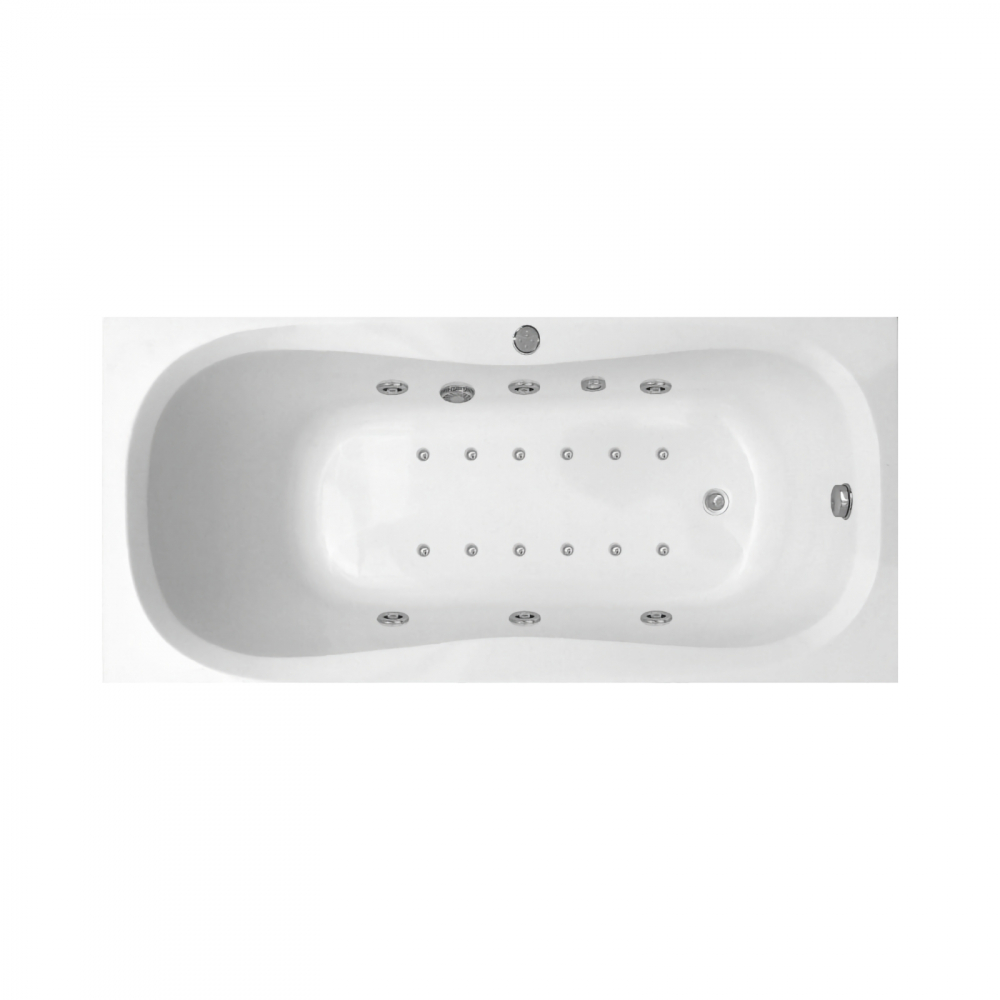 Cada de baie LIRIA Duo Light 180 x 80 x 40 cm Belform [1]