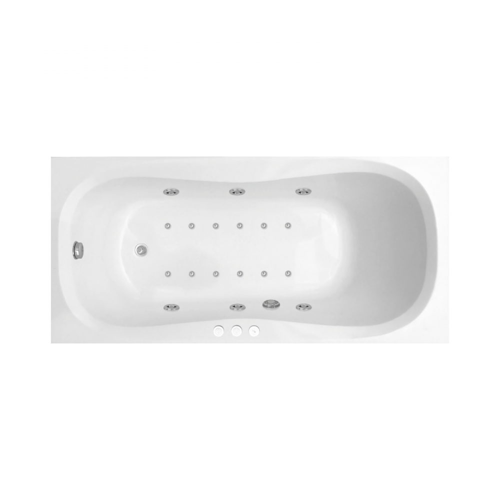 Cada de baie LIRIA Hidro Air 180 x 80 x 40 cm Belform [1]