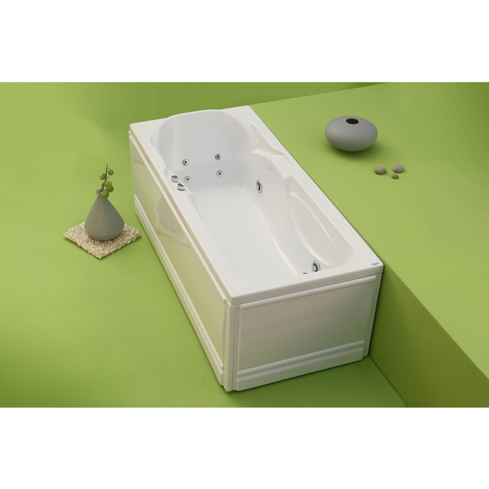 Cada de baie Marlene, alb 170 x 75 x 40 cm Fibrex [5]