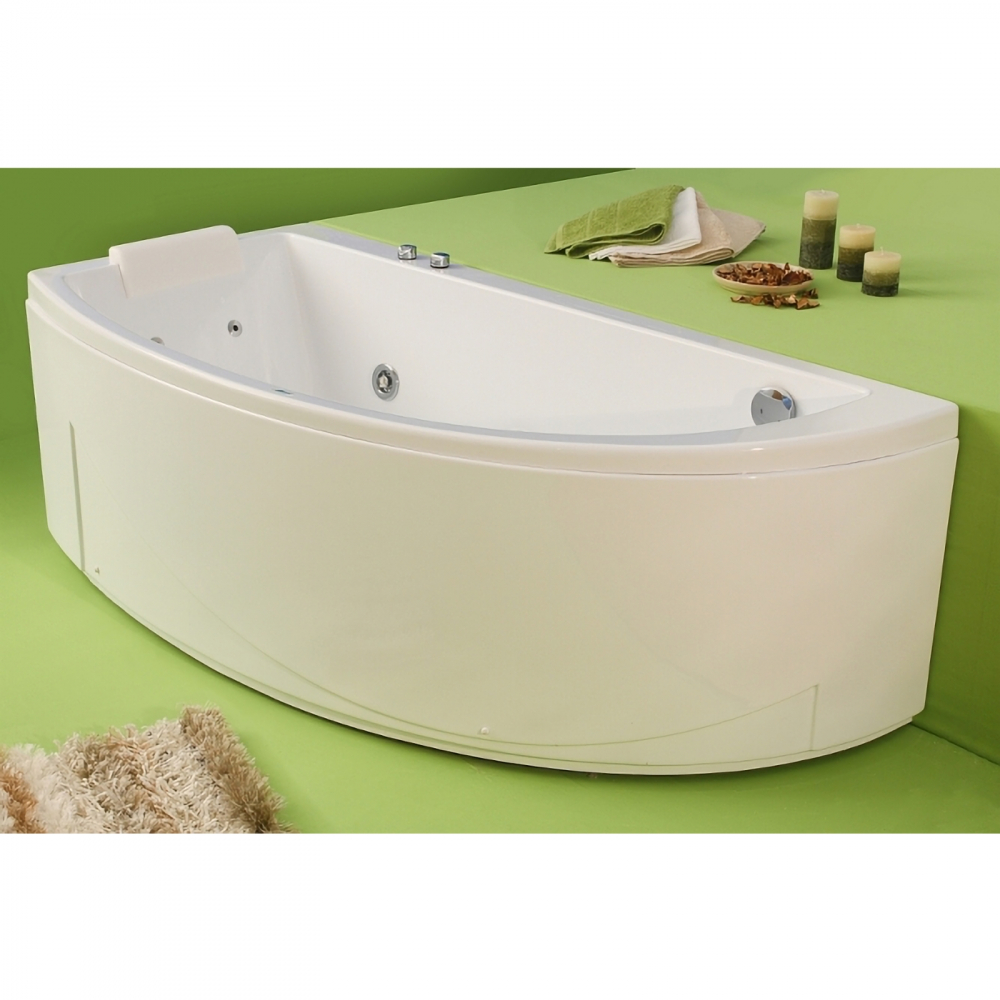 Cada de baie Neo, dreapta, alb 170 x 78 x 43 cm Fibrex [3]