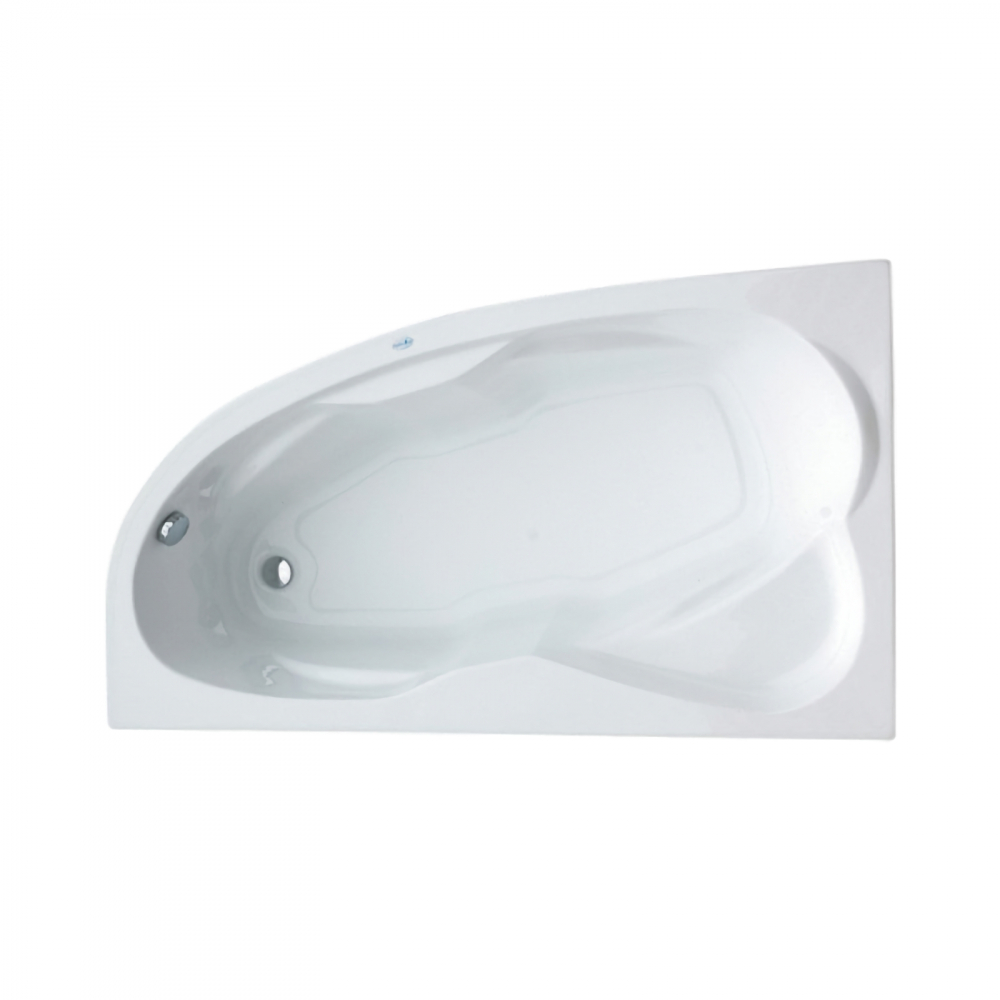 Cada de baie Nicole, dreapta, alb 170 x 100 x 40.5 cm Fibrex [1]