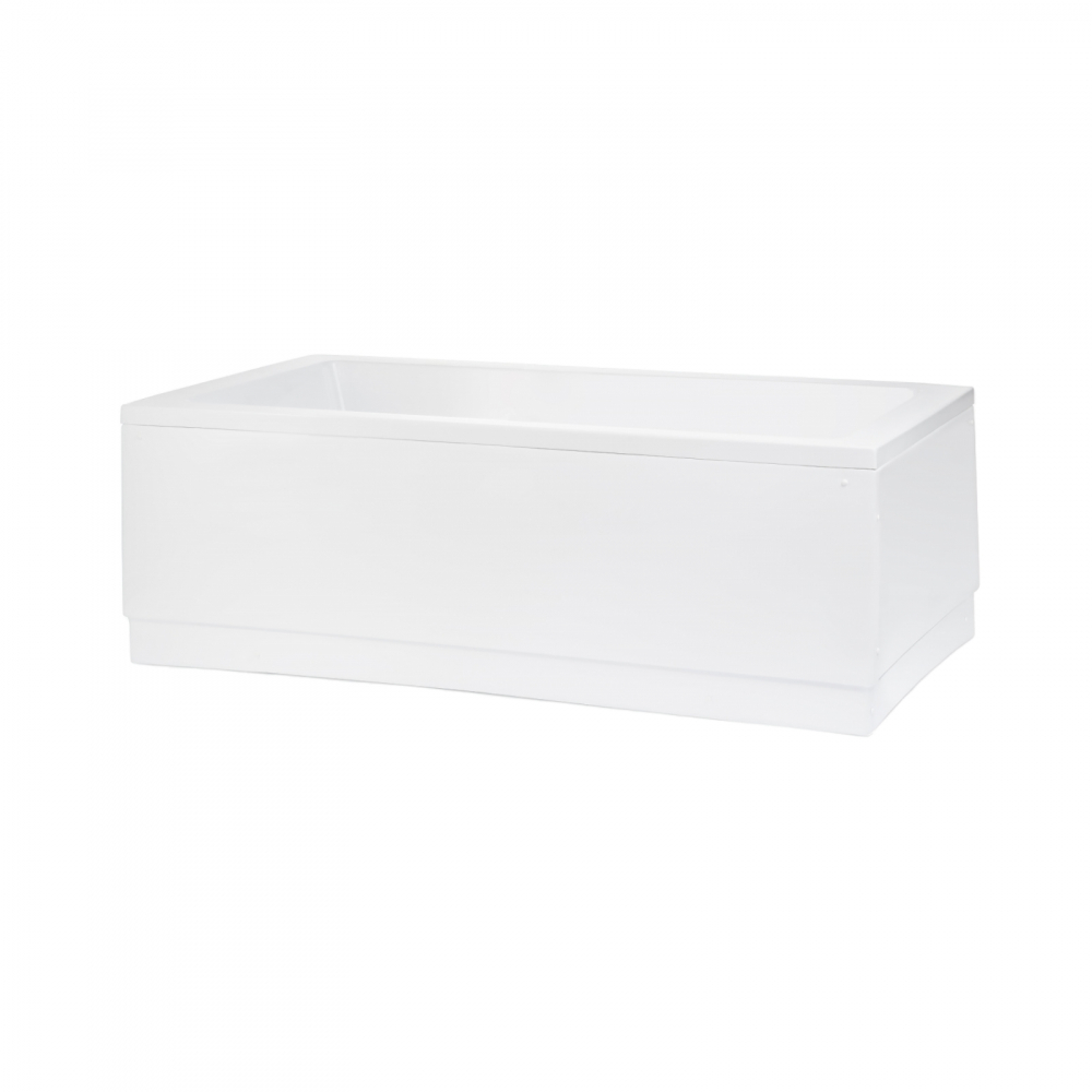 Cada de baie Quadra, alb 180 x 80 x 45 cm Fibrex [2]