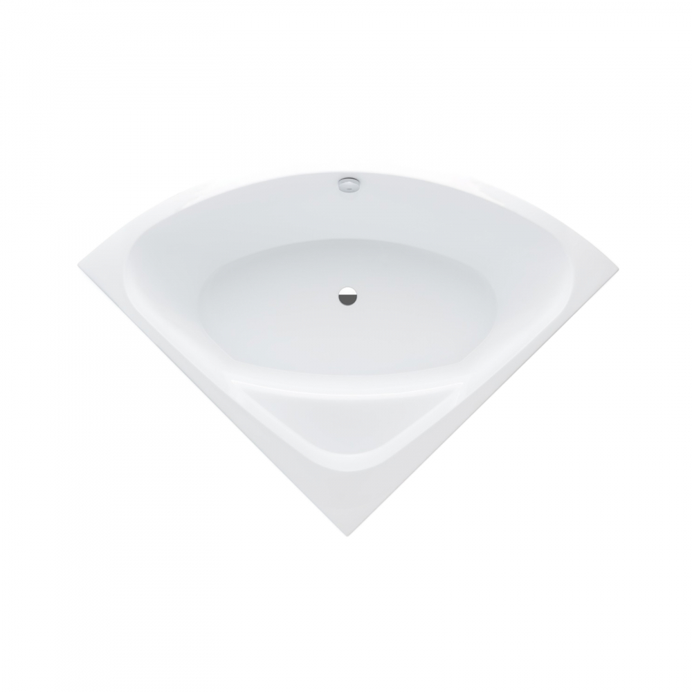 Cada de baie Sense III, de colt, alb 140 x 140 x 45 cm Fibrex [1]