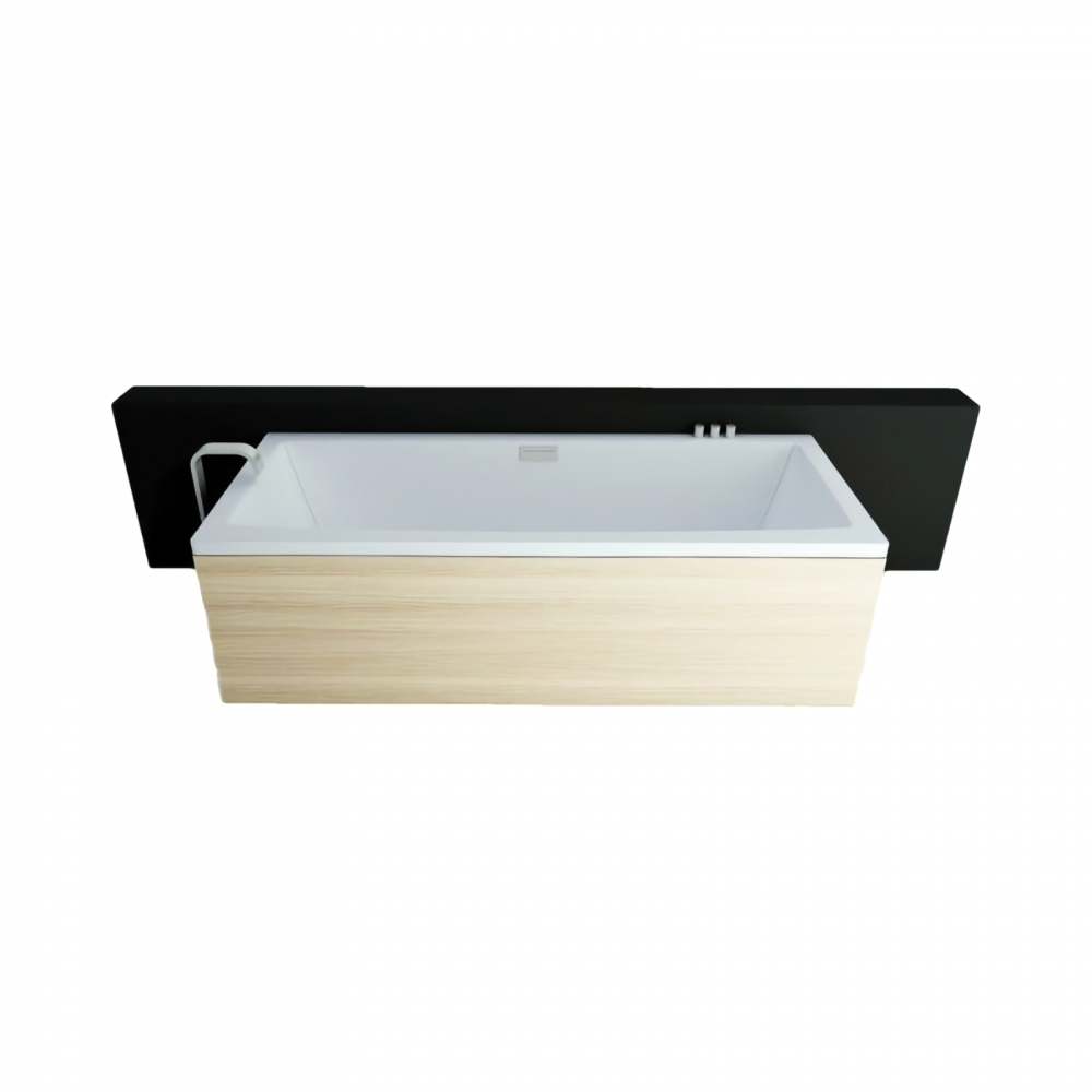Cada de baie Sense I, dreapta, alb 170 x 75 x 45 cm Fibrex [8]