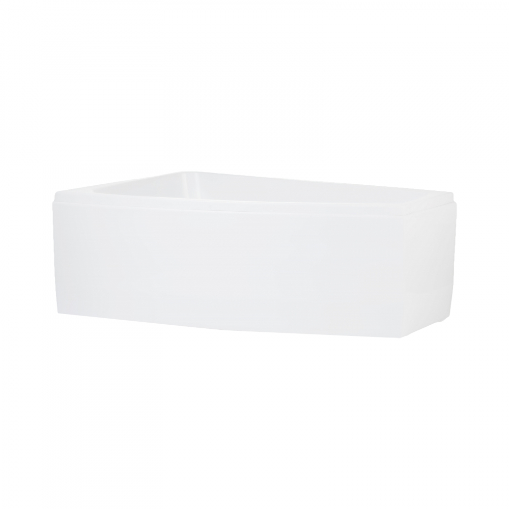 Cada de baie Sense II, asimetrica, stanga, alb 150 x 100 x 45 cm Fibrex [3]
