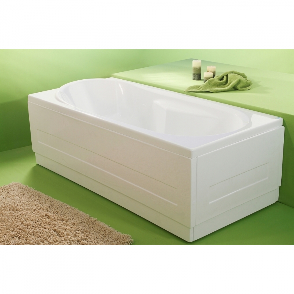 Cada de baie Smart, alb 170 x 80 x 45 cm Fibrex [4]