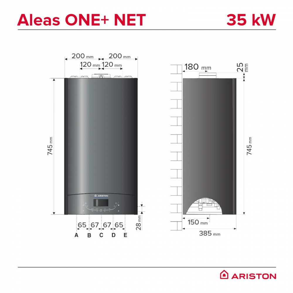Centrala termica in condensare ARISTON Alteas One+ Net 35 kW ACM + AT [6]