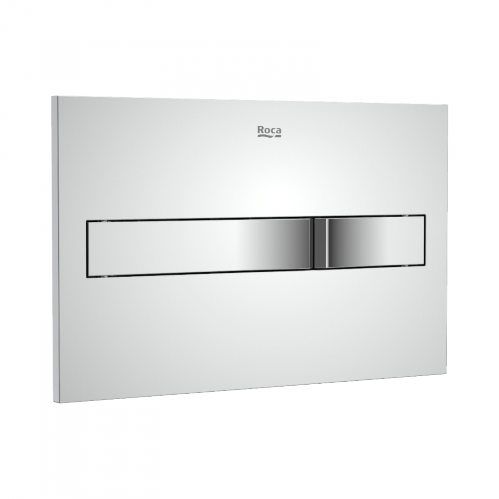 Clapeta cromata de actionare pentru rezervor incastrat PL2 In-Wall Roca [1]