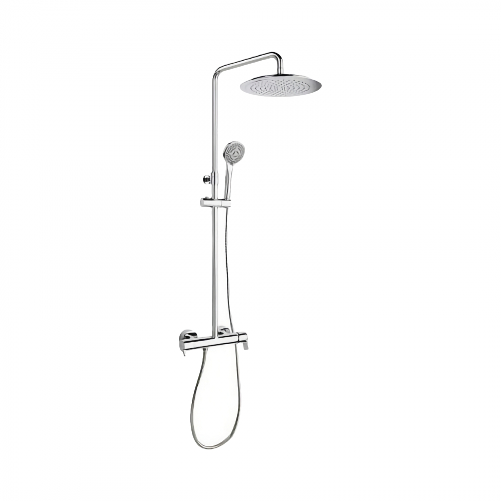 Coloana de dus termostatica cu palarie 30 cm crom Ramon Soler [1]