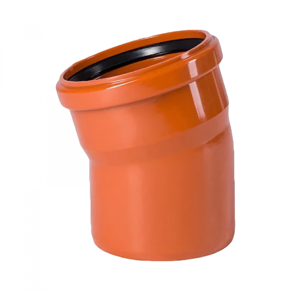 Curba canal PVC D.125 mm x 30 grade [1]