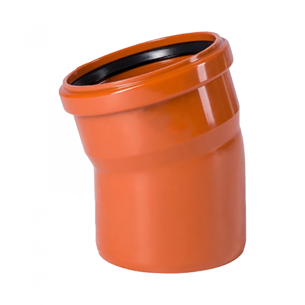Curba canal PVC D.200 mm x 15 grade [1]