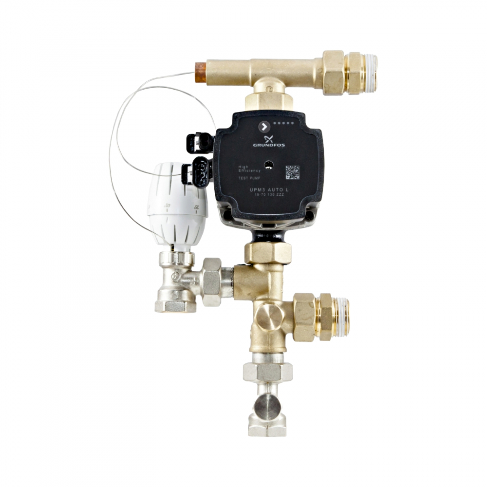 Kit amestec PexKIT incalzire pardoseala Mini I cu pompa Grundfos Valrom [1]