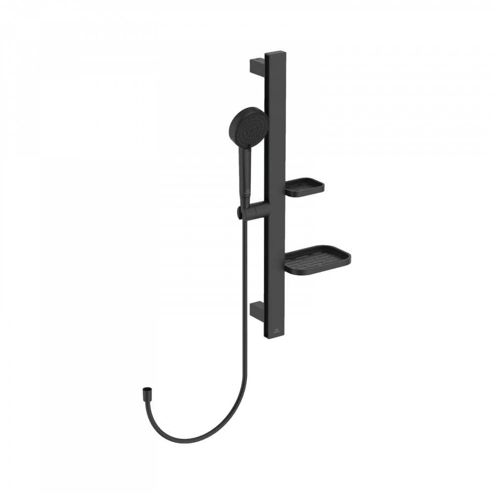 Kit de dus 600mm Idealrain Alu+ Negru Ideal Standard [1]