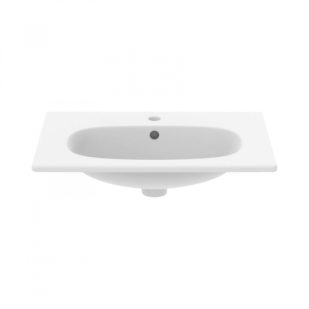 Lavoar 600 mm TESI pentru montaj pe mobilier alb mat Ideal Standard [2]