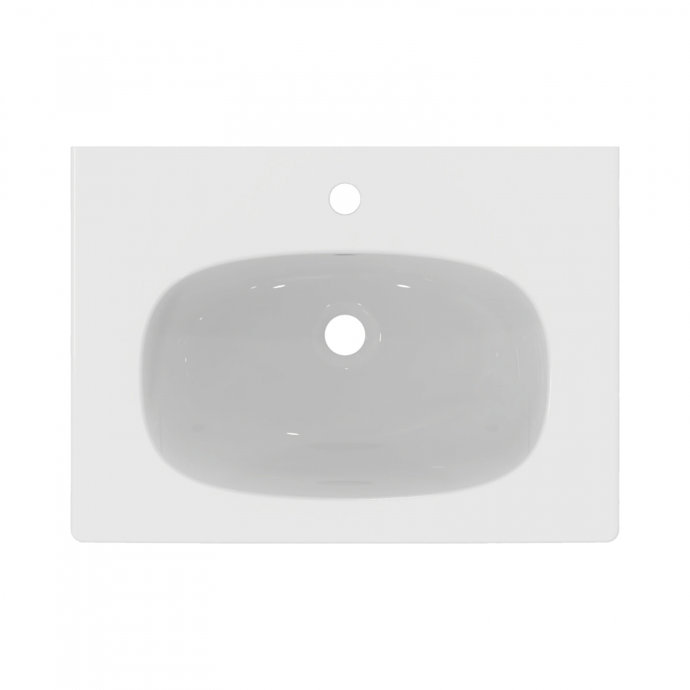 Lavoar 600 mm TESI pentru montaj pe mobilier alb Ideal Standard [4]
