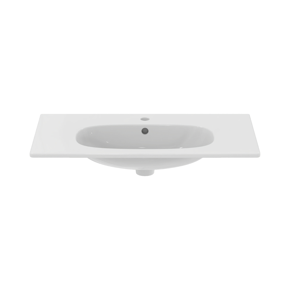 Lavoar 80 cm TESI pentru montaj pe mobilier alb Ideal Standard [2]