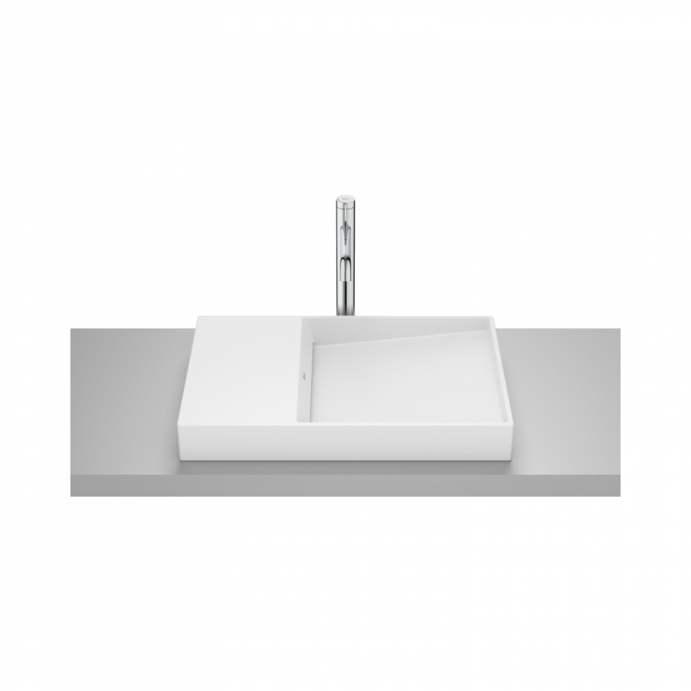 Lavoar pe blat din portelan Dash Horizon 60 cm alb mat Roca [1]