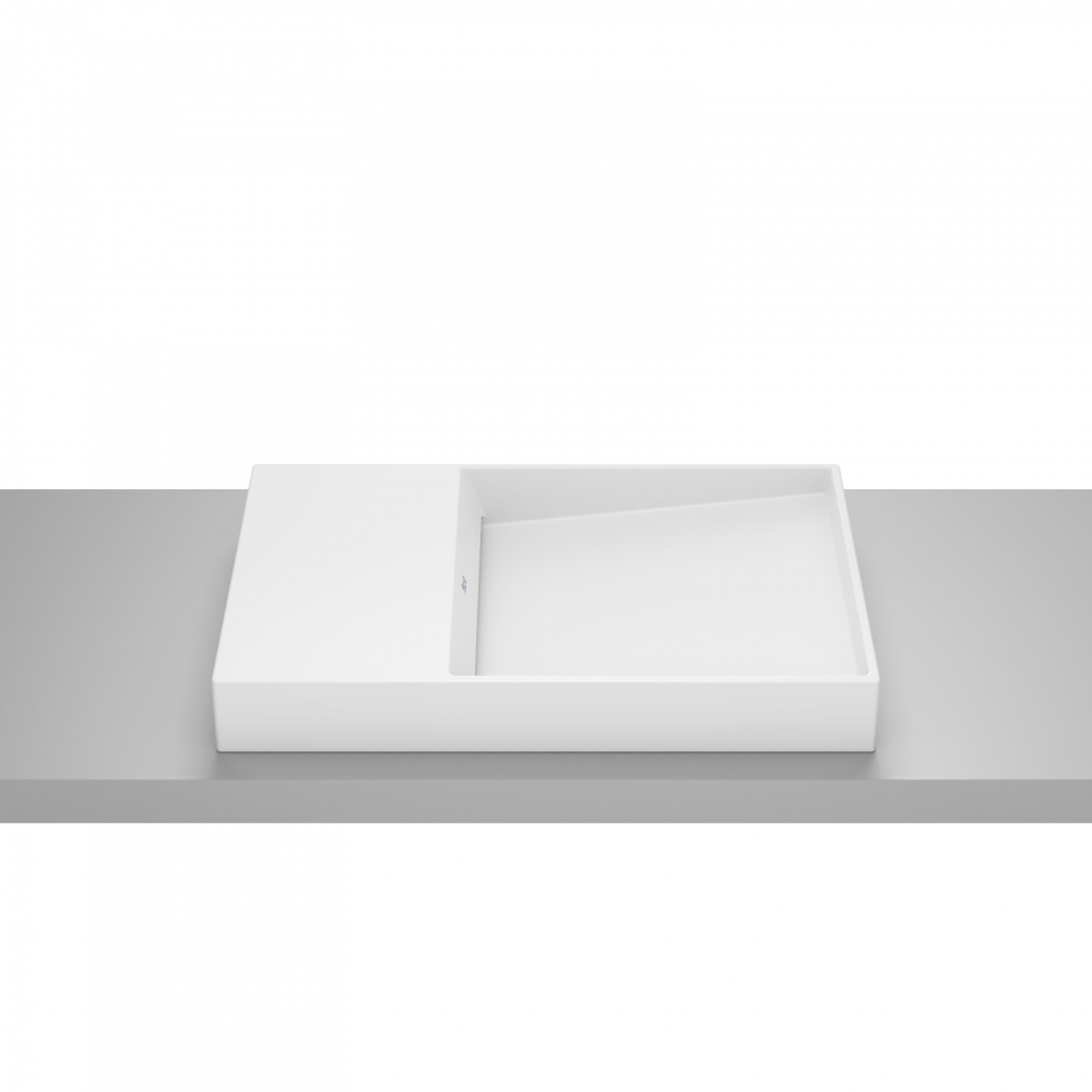 Lavoar pe blat din portelan Dash Horizon 60 cm alb mat Roca [2]