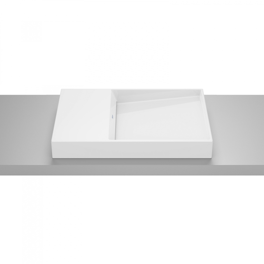 Lavoar pe blat din portelan Dash Horizon 60 cm alb Roca [2]
