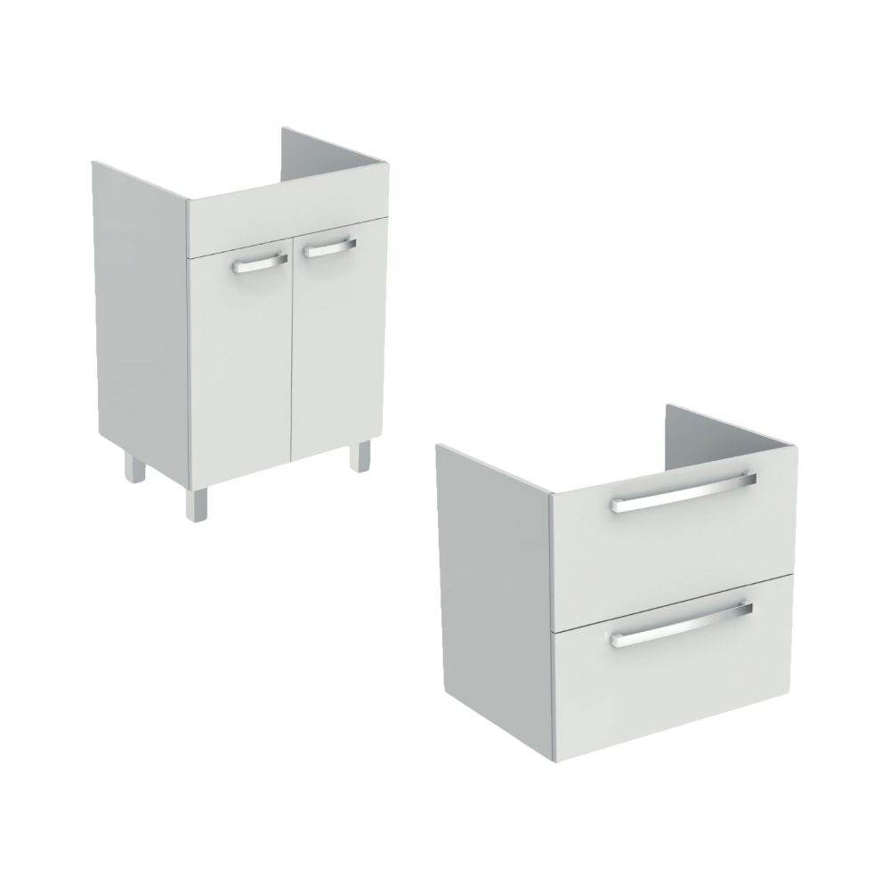 Mobilier TEMPO stativ 2 usi 600 mm alb lucios Ideal Standard [6]