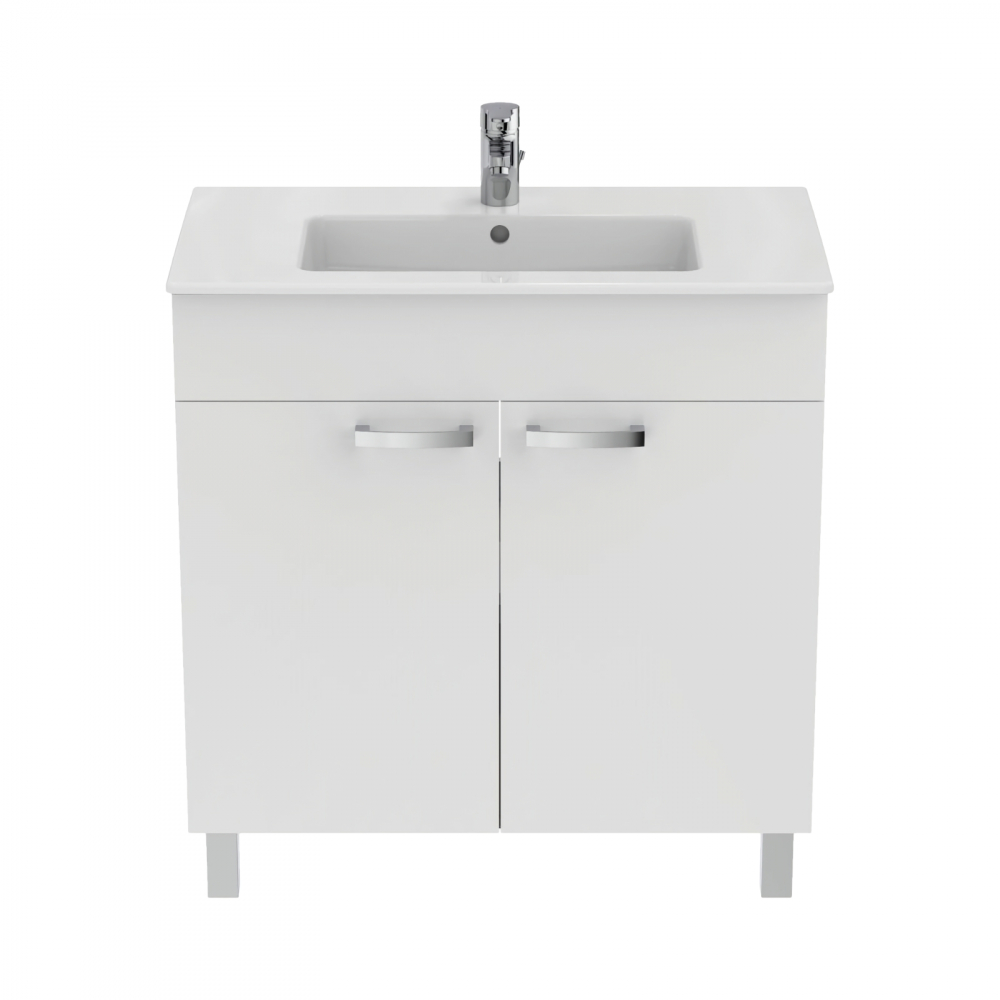 Mobilier TEMPO stativ 2 usi 800 mm alb lucios Ideal Standard [3]