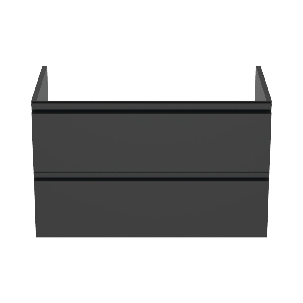 Mobilier TESI 2 sertare negru mat 80 cm Ideal Standard [2]