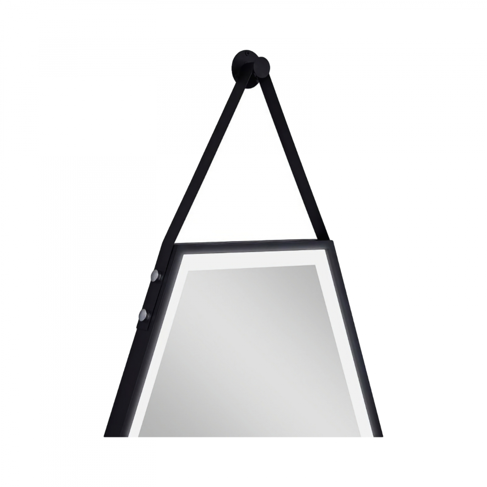 Oglinda cu iluminare LED, rama Negru-Mat, SOHO Sanotechnik [4]