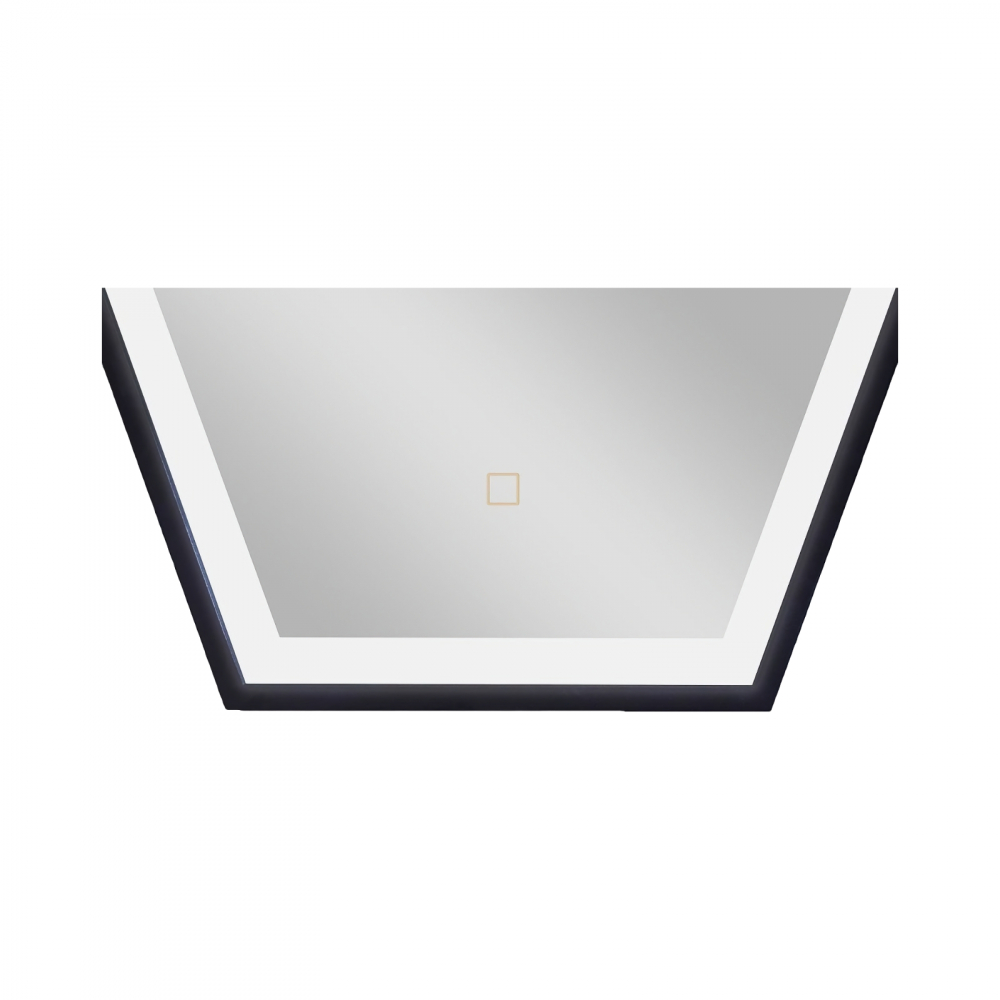 Oglinda cu iluminare LED, rama Negru-Mat, SOHO Sanotechnik [2]