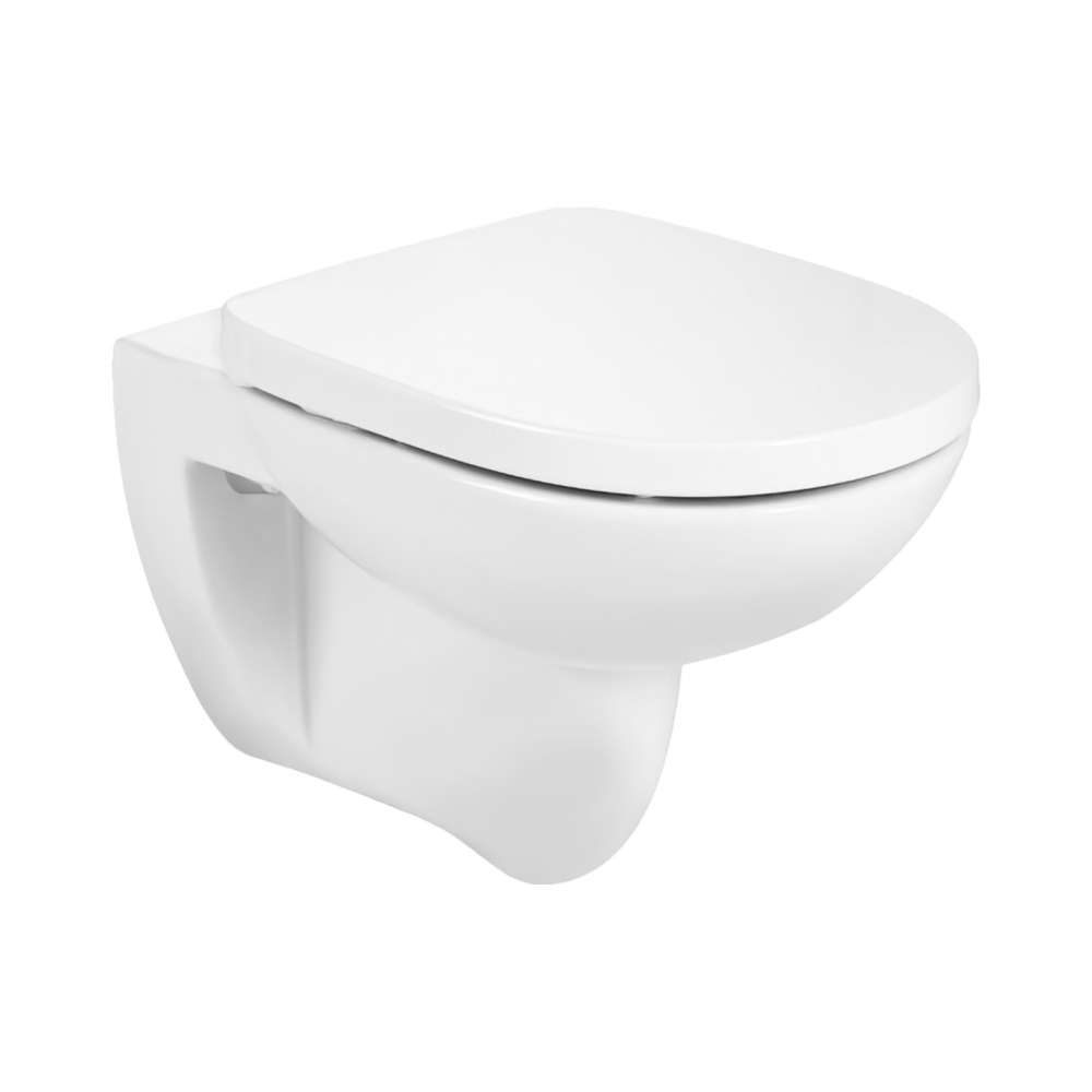 Pachet WC Debba Round suspendat Rimless Roca [3]