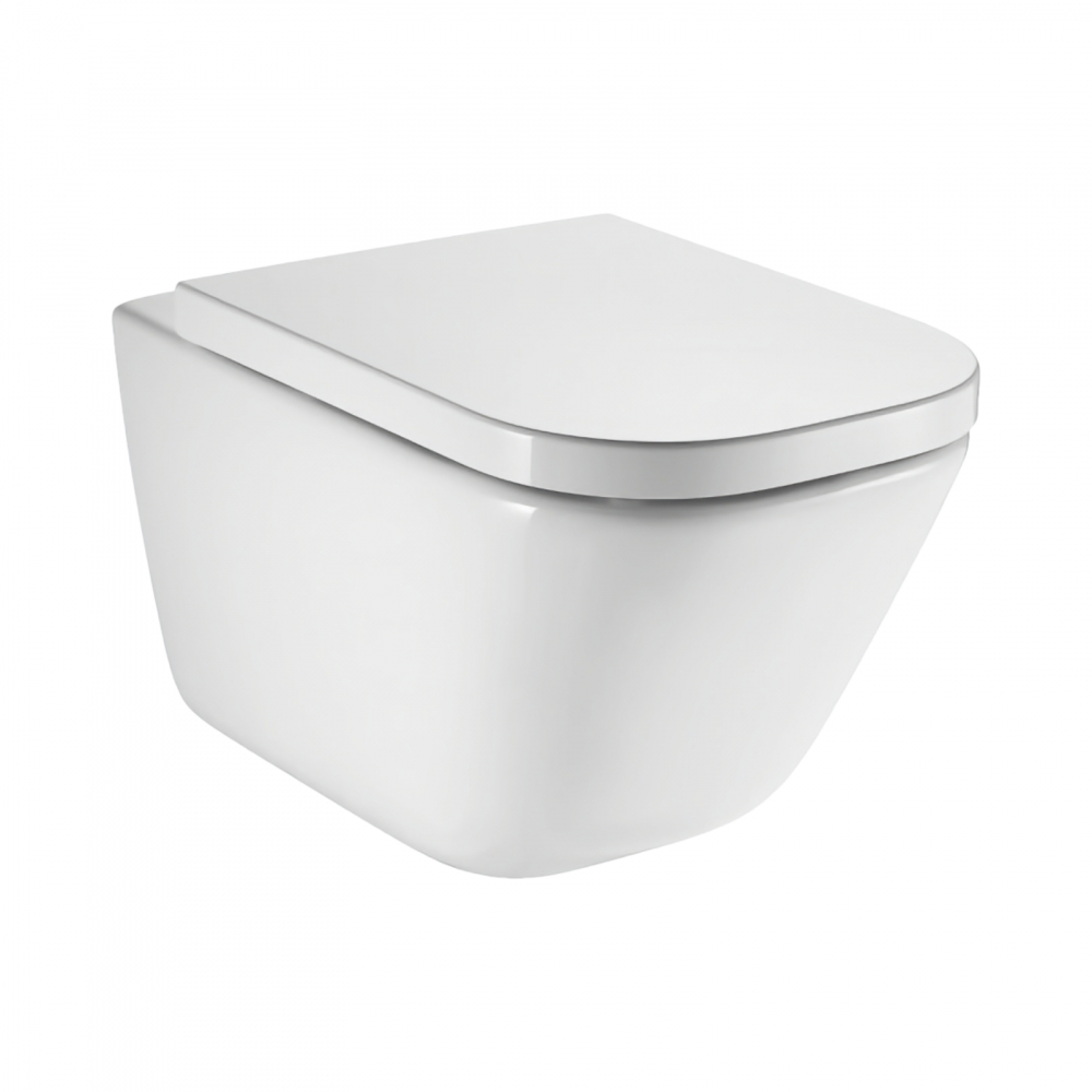 Pachet WC The Gap Square Rimless prinderi complet ascunse Roca [3]