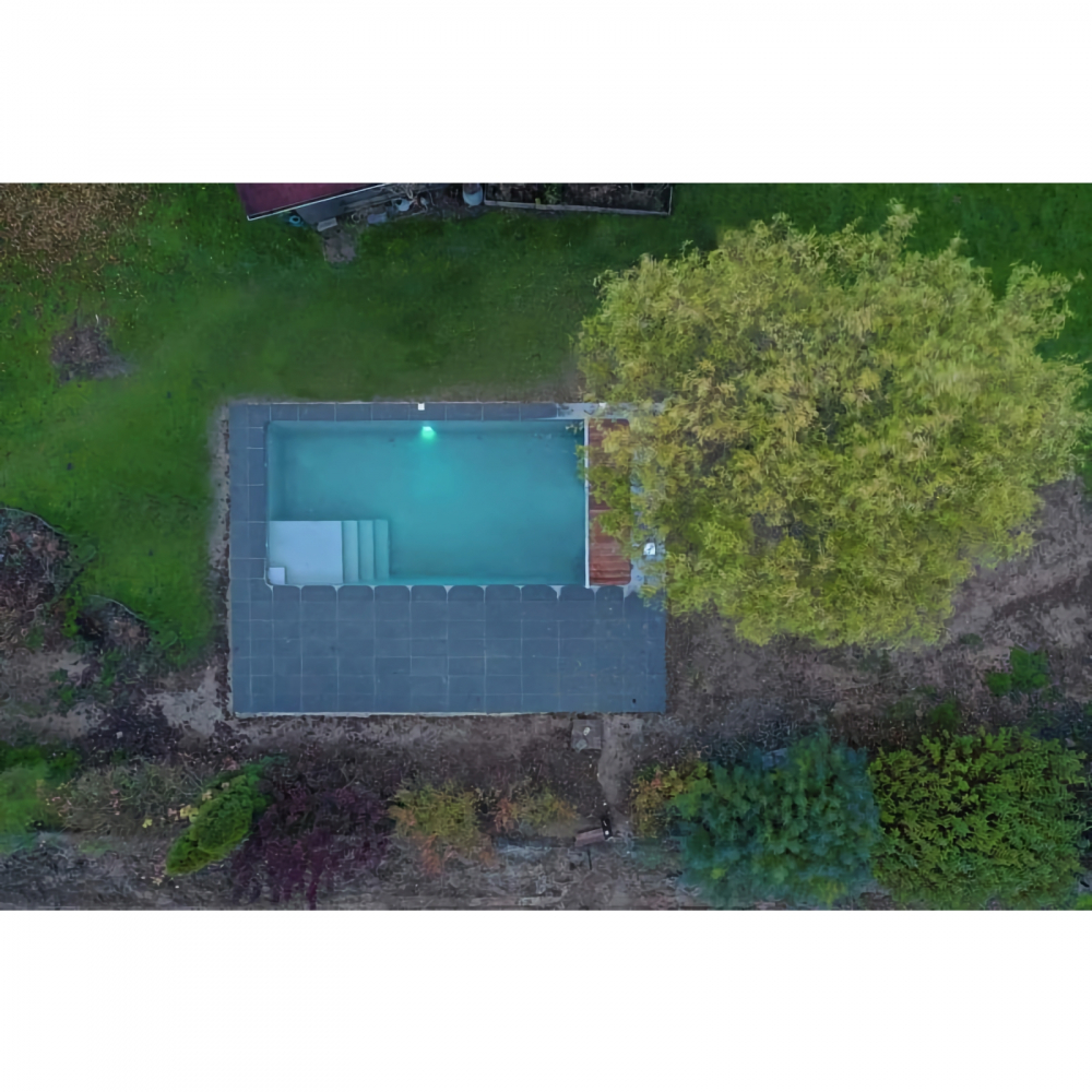 Piscina FAMILY 900/150 constructie clasica + Sistem Complet + Camin Tehnic 900 X 395 X 150 Fibrex [5]