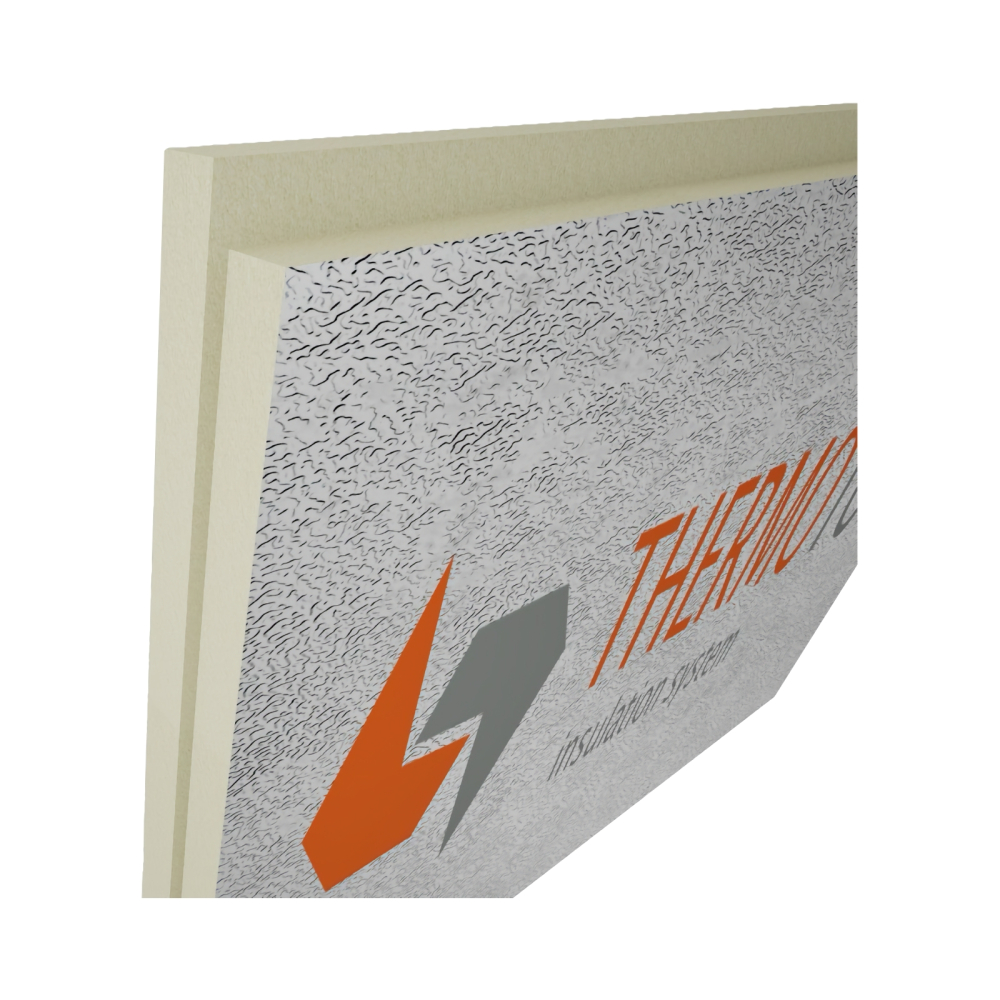 Placa termoizolanta din spuma PIR 100mm AL/AL Thermotop [3]