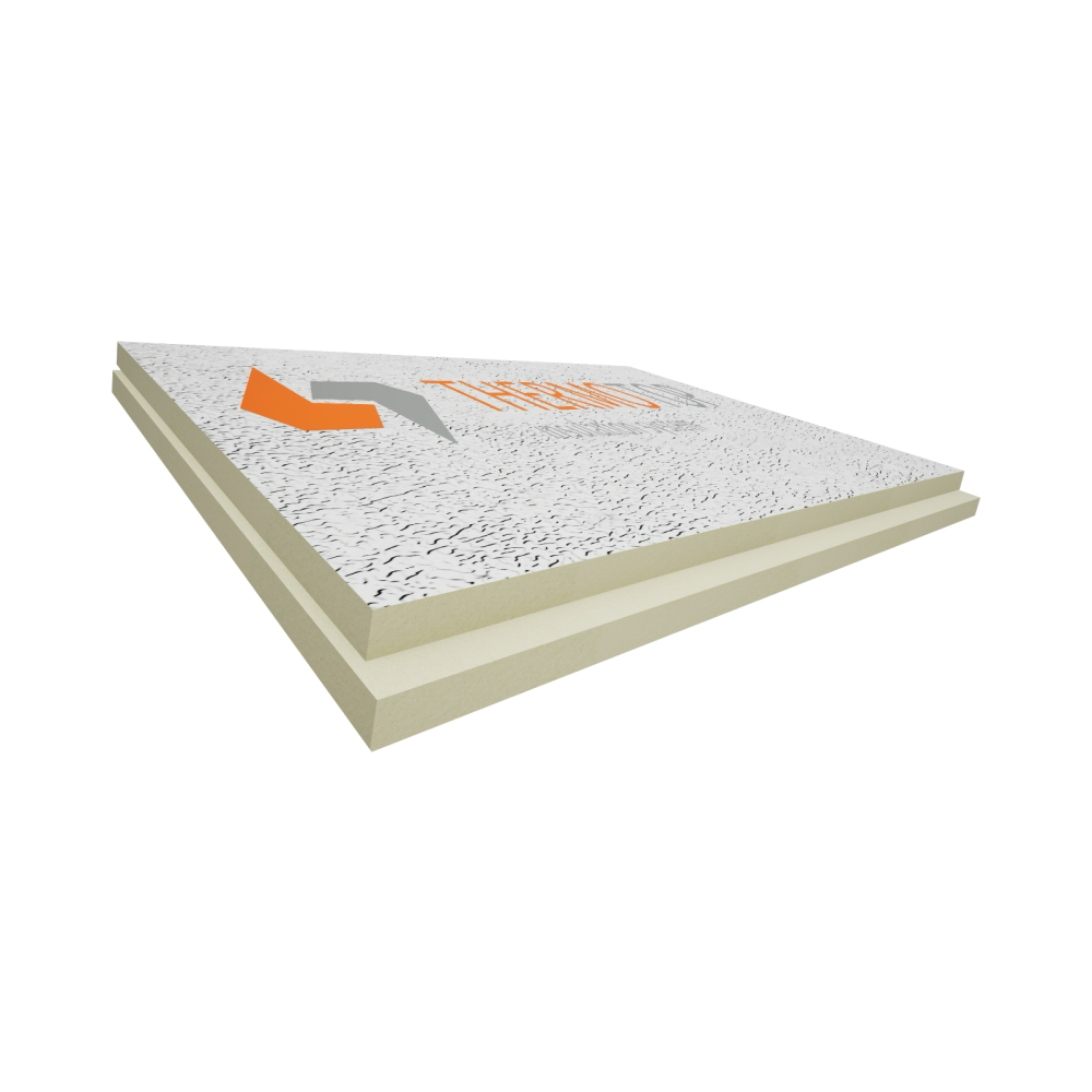 Placa termoizolanta din spuma PIR 100mm AL/AL Thermotop [8]