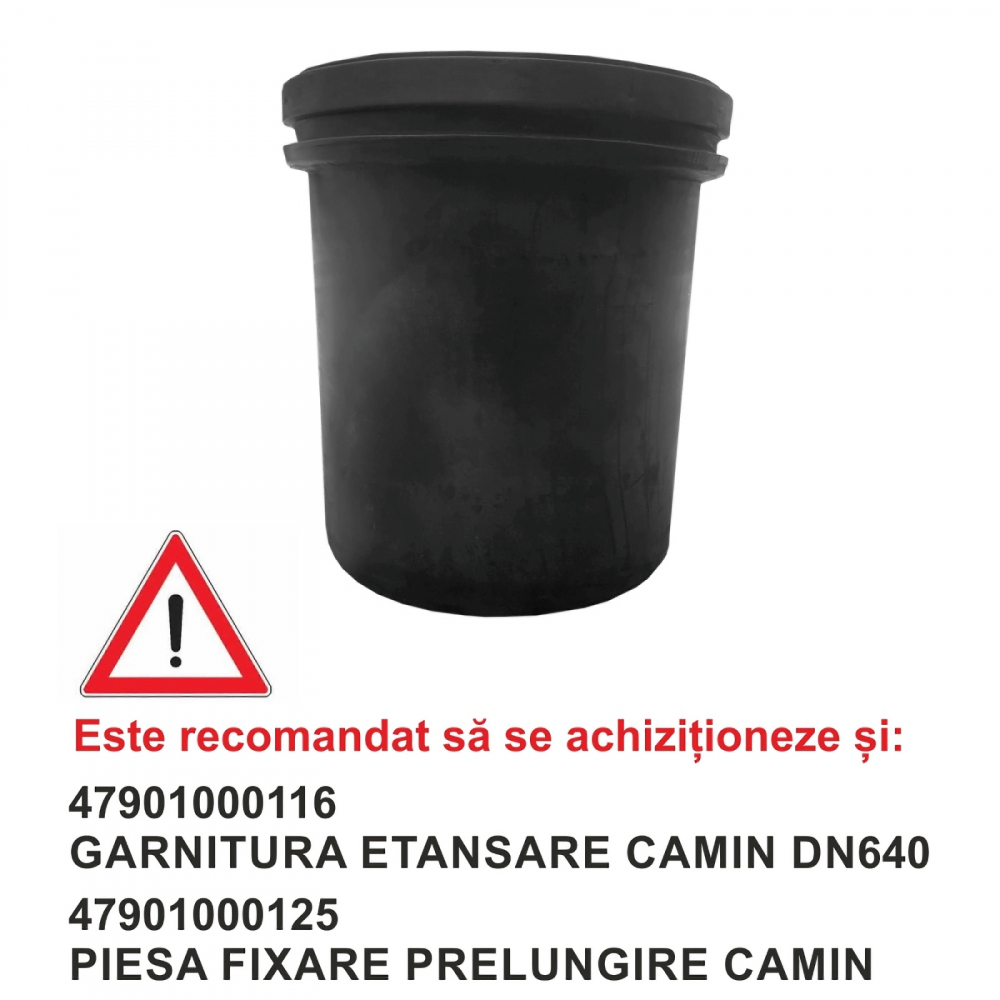 Prelungire aquaClean L= 600 mm pentru statie epurare si rezervor 5000 litri Valrom [2]