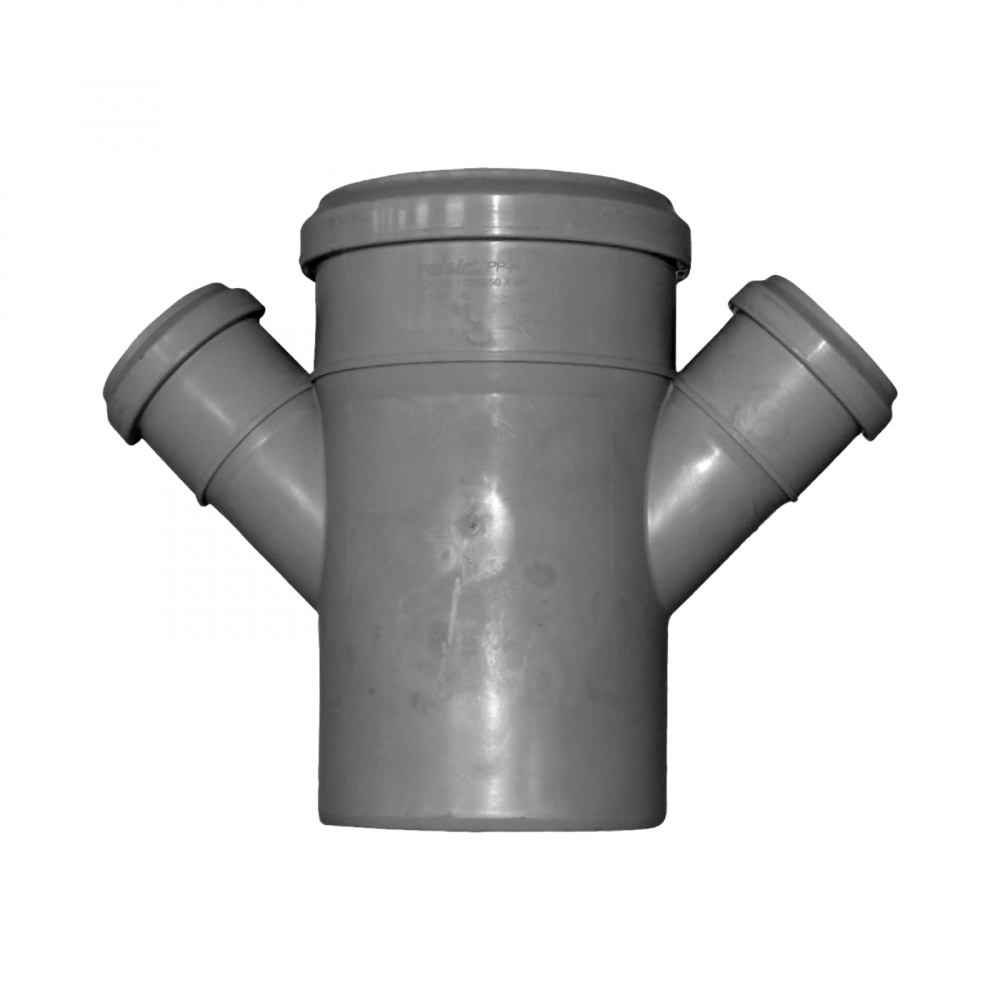 Ramificatie dubla PP D.110 x 50 x 50 mm x 45 grade [1]