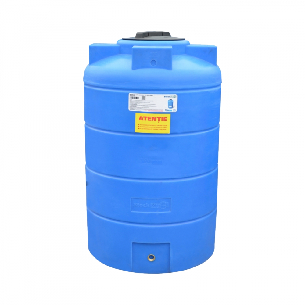 Rezervor apa StockKIT V= 500 litri cilindric vertical Valrom [1]