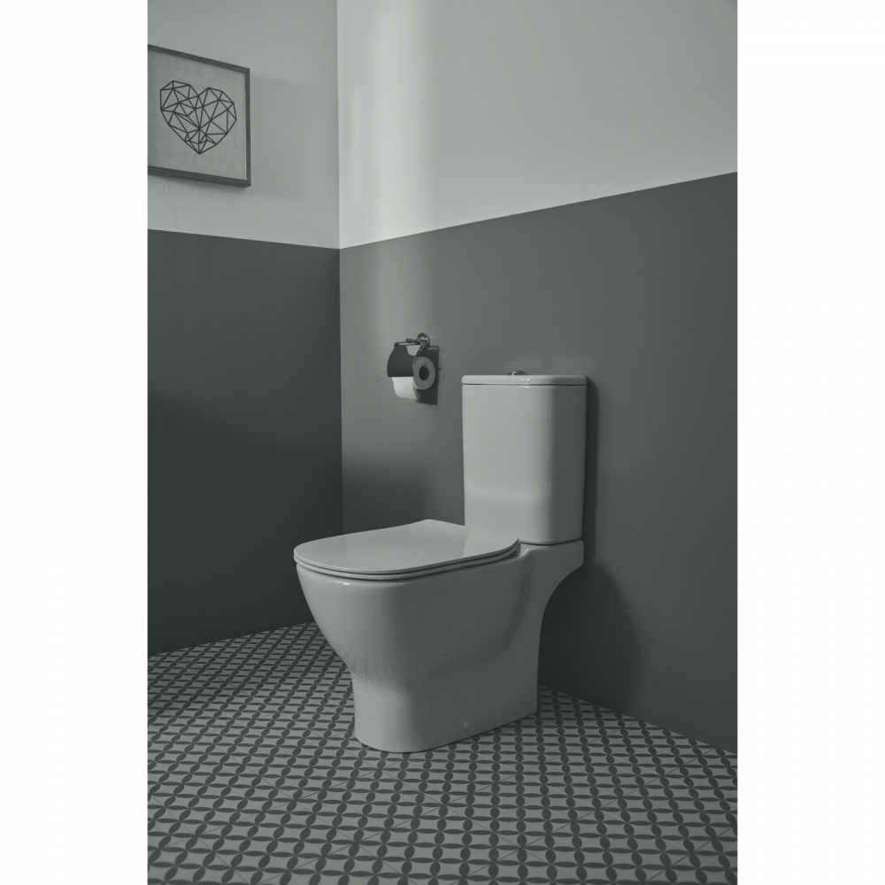 Rezervor WC TESI cu alimentare inferioara 3/6 L 31 x 20 x 38.5 cm Ideal Standard [6]