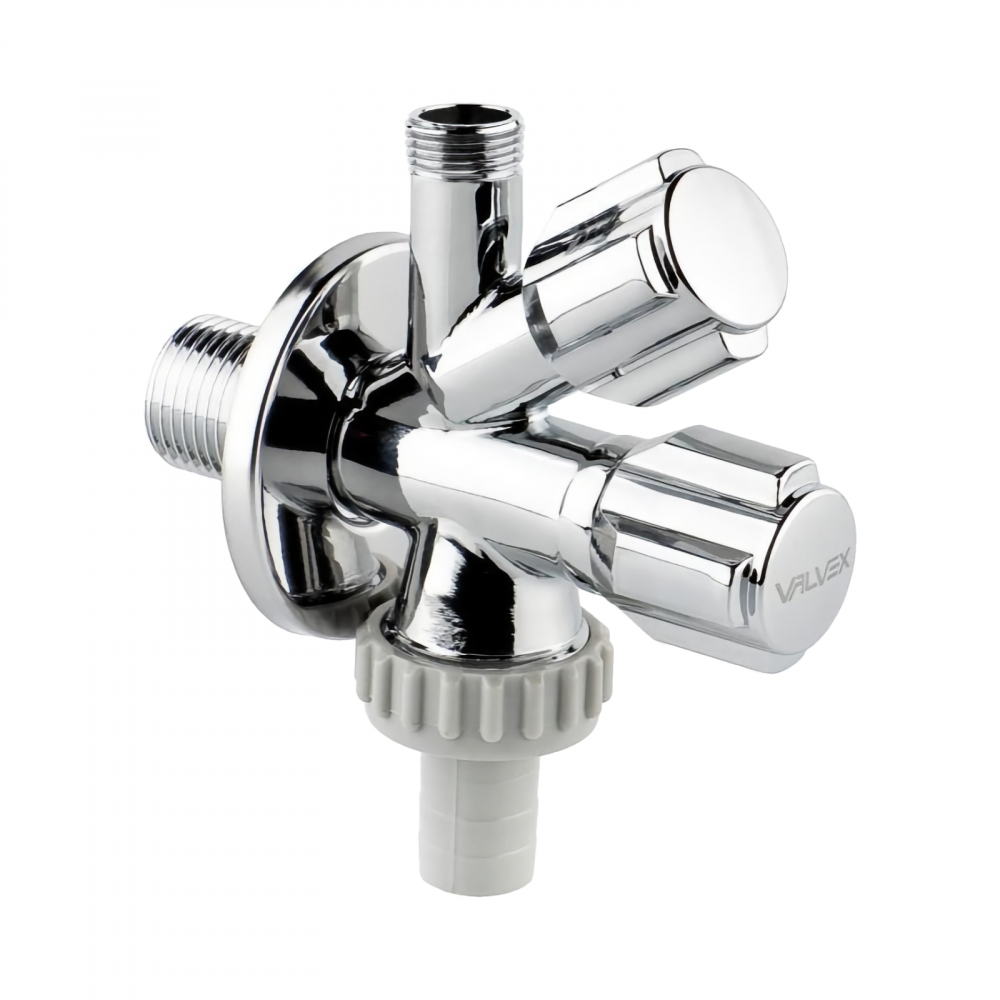 Robinet coltar combinat 1/2” x 3/8” x 3/4” Ergo Valvex [1]